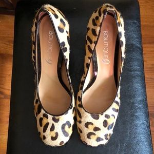 Leopard heels